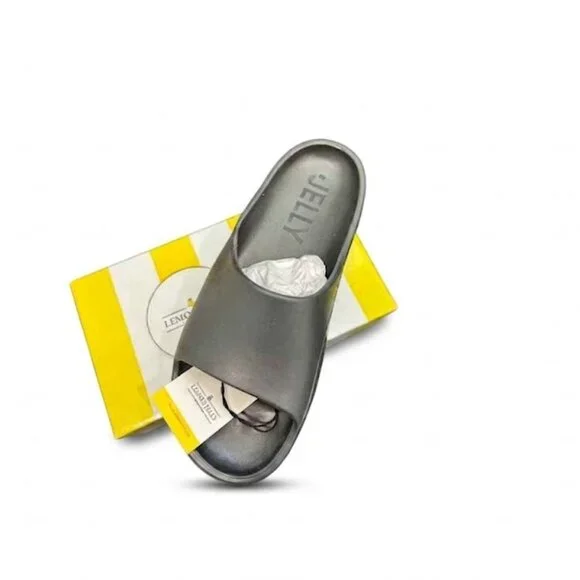 NIB Lemon Jelly Black Signature Slide Sandals | Women’s 40 (US 9) - Picture 4 of 7